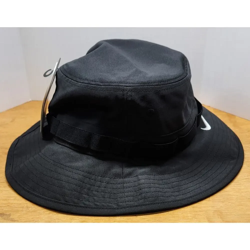 New With Tags Nike Bucket‎ Hat Size M/L Black Strap